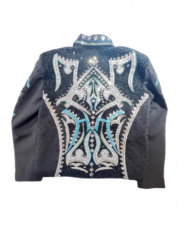 Kashani Blue Pharaoh Hyper Crystal Jacket Les êtres humains sont 