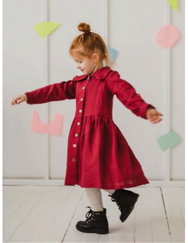 Guze Girls Linen Dress | Multiple Colours les ligaments