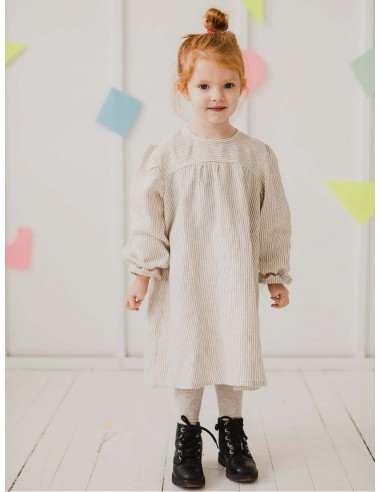 Zemyna Girls Linen Dress | Multiple Colours des créatures d'habitude