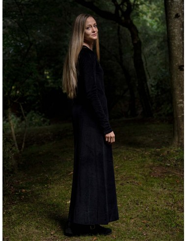 Organic Vegan Velour Dress | Jey Black online