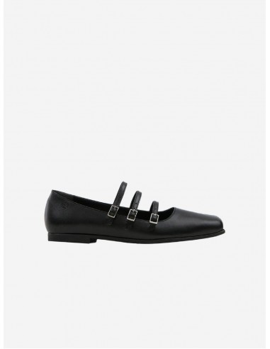 Maria II Vegan Apple Leather Ballet Flats | Black Vous souhaitez 