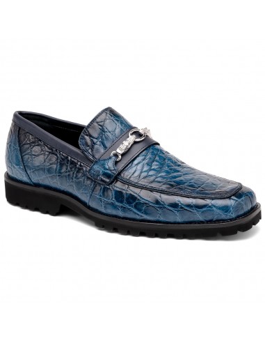 Mauri 4894/7 Debonair Alligator/ Nappa Loafers Blue Dirty/ Wonder Blue À commander