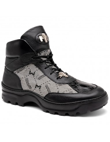 Mauri 3216 Pyro Time/ Baby Croc/ Mauri Fabric/ Nappa Boots Black / Grey sélection de produits