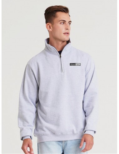 Vegan Men's Sophomore Zip Jumper | Multiple Colours prix