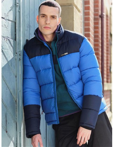 Vegan Men's Vintage Style Recycled Puffer Jacket | Multiple Colours destockage