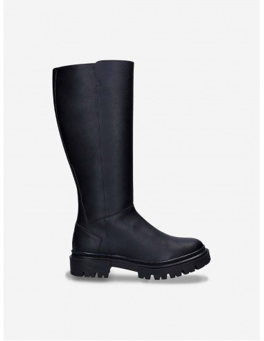 Aurora Women's Vegan Leather Calf Boots | Black Les magasins à Paris et en Île-de-France