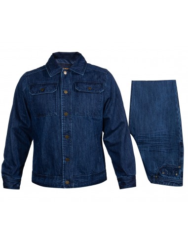 Prestige Indigo Vintage Denim Jacket + Pants Set chez Cornerstreet bien 