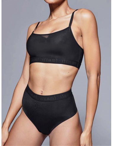 Supportive Power Mesh Bralette | Black plus qu'un jeu 