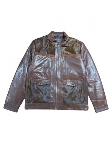 Barya NewYork Chocolate Pony Hair Lambskin Jacket vente chaude votre 