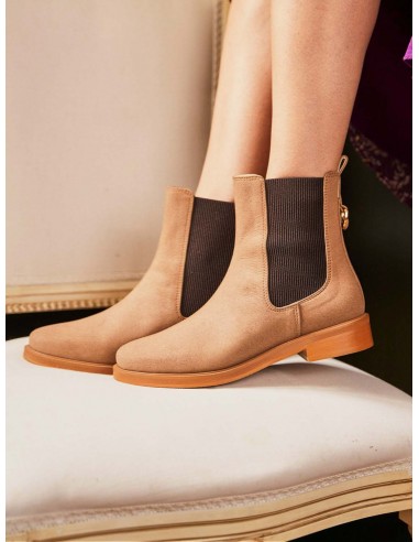 Secret Vegan Suede Chelsea Boots | Mocha Comparez et commandez 