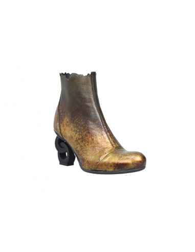 Papucei Women's Copper Leather Ankle Boots 50% de réduction en Octobre 2024