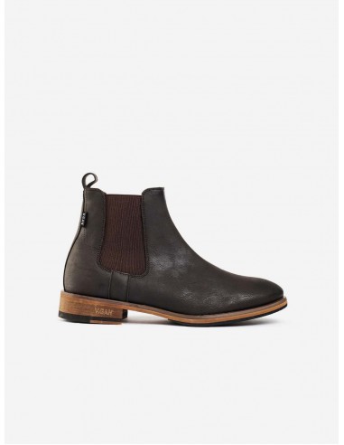 Cardamom Men's Vegan Leather Chelsea Boots | Dark Brown de l' environnement