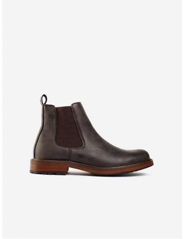 Auber Men's Vegan Leather Chelsea Boots | Brown Comment ça marche