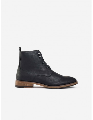 Rye 2 Men's Vegan Leather Ankle Boots | Black hantent personnes