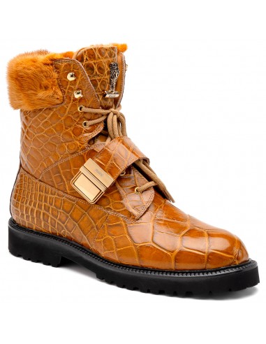 Mauri 3240 Smoke Alligator/ Mink/ Nappa Boots Toffee online