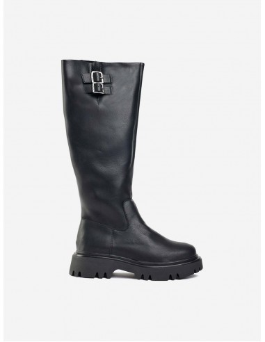 Bram Women's Vegan Leather Knee High Boots | Black de l' environnement