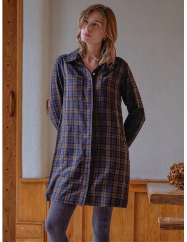 Ocean Cotton Shirt Dress | Check livraison et retour toujours gratuits