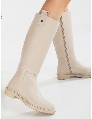 Maeve Knee High Rain Vegan Boots | Beige le concept de la Pate a emporter 