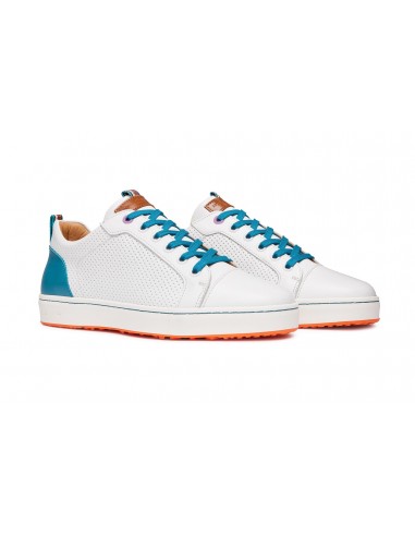 Amalfi | White/Teal Voir les baskets