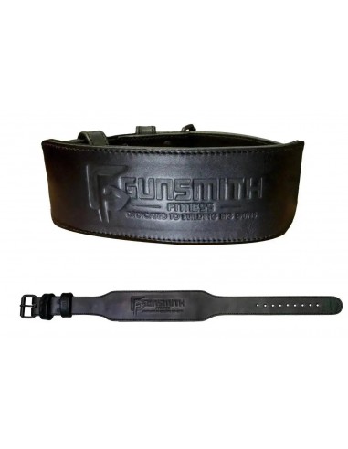 Apex 4 Inch Black Olympic Belt le des métaux précieux