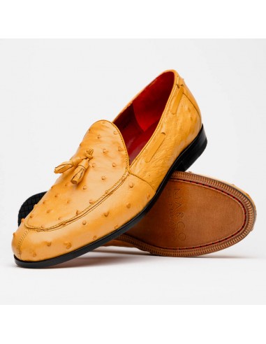 Marco Di Milano Aubiere Buttercup Ostrich Quill Tassel Loafers offre 