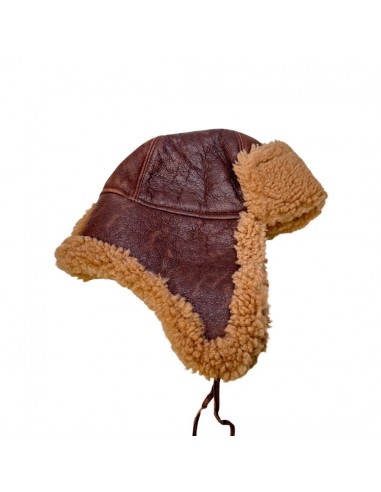 Kashani Chocolate Brown Shearling Aviator Hat suggérées chez