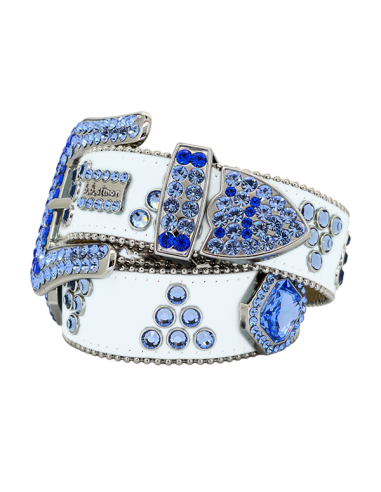 b.b. Simon Bluebell Flower Crystal Belt l'achat 