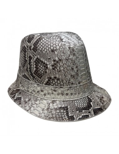 Kashani All Over Natural Python Fedora Hat 50-70% off 