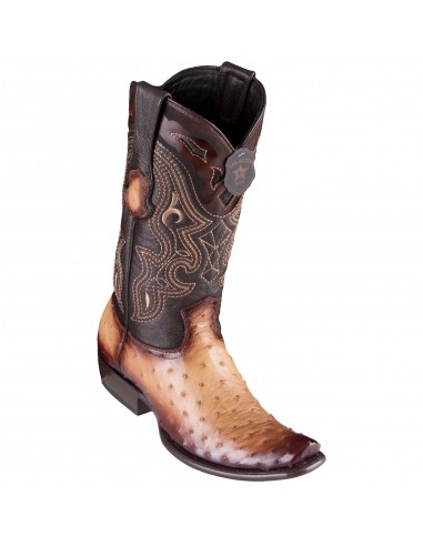 Los Altos Ostrich Faded Oryx Cowboy Boots acheter