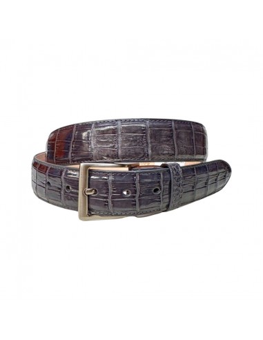 Safari Gray Genuine Alligator Body Belt Vous souhaitez 