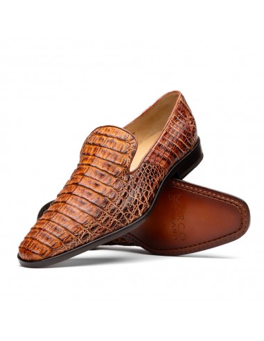 Marco Di Milano Trento Rustic Cognac All Over Crocodile Dress Shoes france