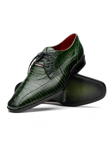 Marco Di Milano Moncalieri Green Alligator & Cobra Dress Shoes store