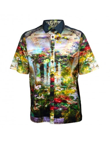 Prestige Fever Dream Garden Short Sleeve Button Up Shirt En savoir plus