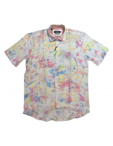 Johnny Q J 113-S Multi Button Up Shirt le des métaux précieux