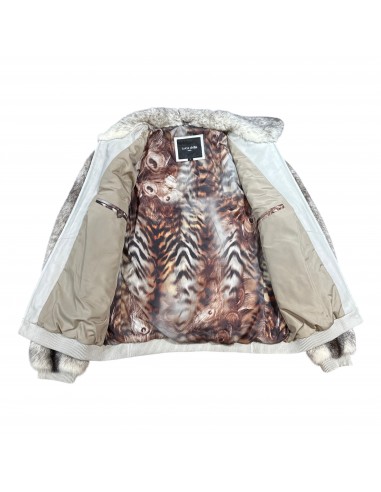 Luca Della All Natural Mink Fur Bomber Jacket de l' environnement