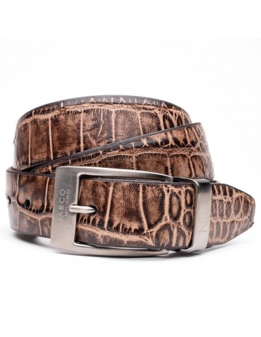 Marco Di Milano Alligator Belt Antique Orix prix