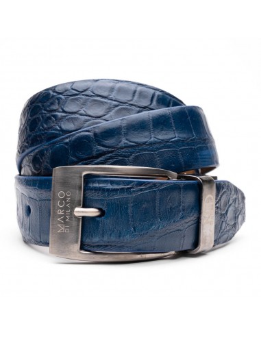 Marco Di Milano Alligator Belt Navy acheter