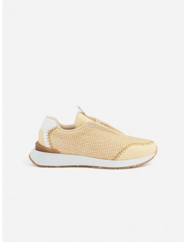 My Sneaker Rafia Cotton Sneakers | Beige vente chaude votre 