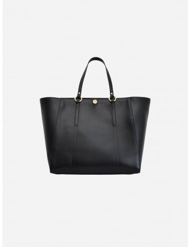 Nomad Apple Leather Vegan Tote Bag | Black Pour