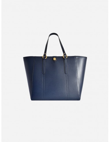 Nomad Apple Leather Vegan Tote Bag | Navy paiement sécurisé