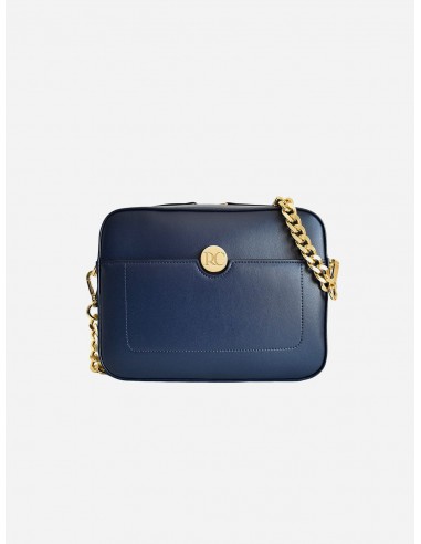 Nomad Apple Leather Vegan Crossbody Bag | Navy france