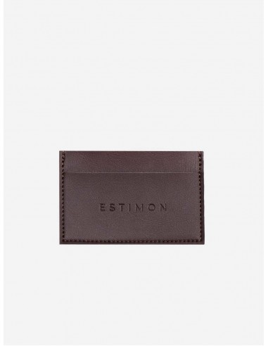 Corn Leather Vegan Cardholder | Chocolate france