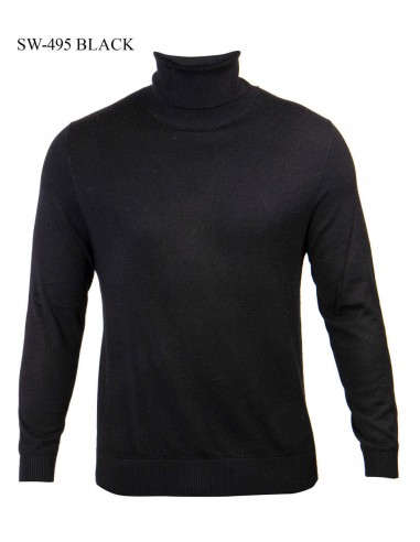 Prestige Black Turtle Neck Elite Wool Sweater Venez découvrir notre 