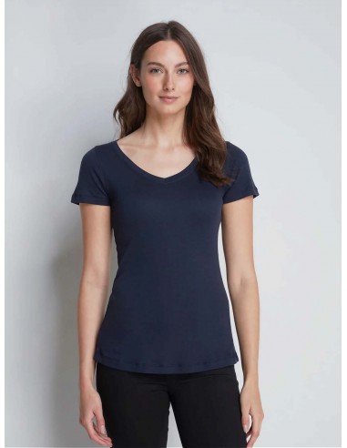 V Neck Cotton TENCEL™ Modal Blend T-shirt | Multiple Colours JUSQU'A -70%! 