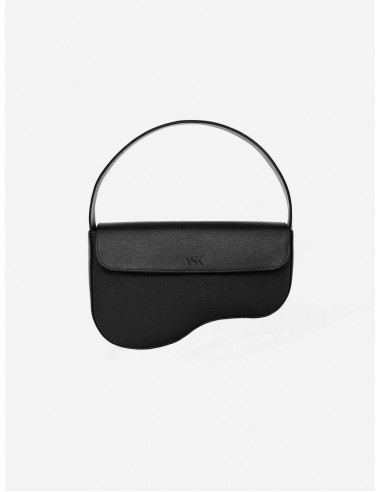 Clover MIRUM® Vegan Leather Saddle Bag | Black livraison et retour toujours gratuits