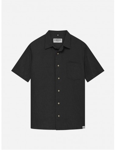 Dingwalls Men's Linen Shirt | Black prix pour 