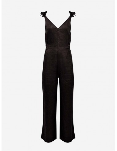 Floss Women's Linen Jumpsuit | Black livraison gratuite