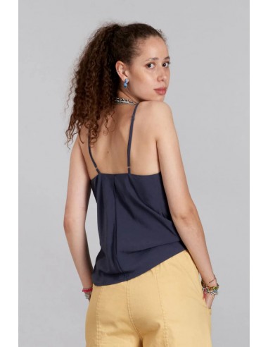 Freida Women's Rayon Camisole | Navy 2 - 3 jours ouvrés.