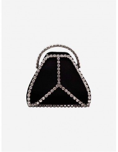 Cleo Mini Strass Vegan Bag | Black shop