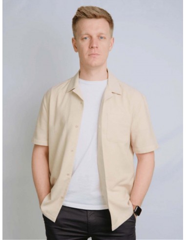 The Alexander 100% Recycled Shirt | Beige 2023